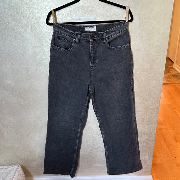 Free People Denim - EUC Free People we the free Tinsley Baggy midrise straight leg jeans sz 29